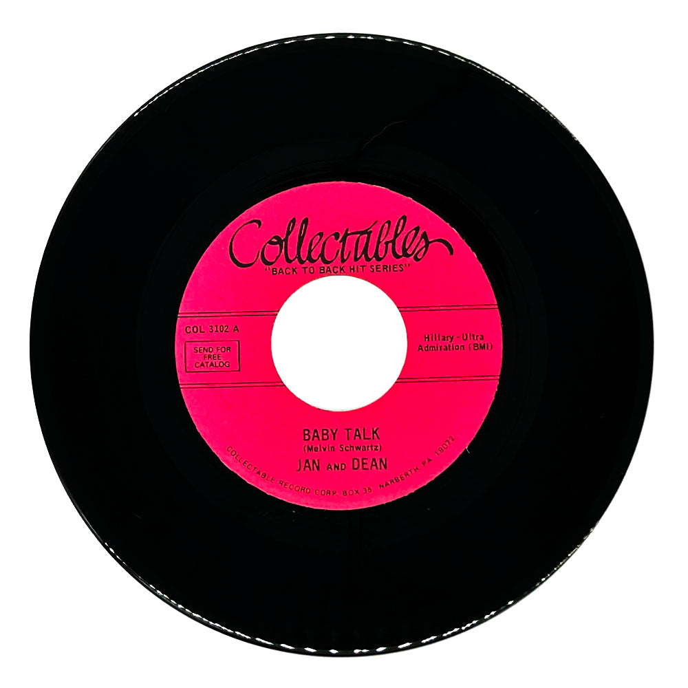 Jan And Dean : BABY TALK/ The Swingin' Medallions : DOUBLE SHOT OF MY BABY'S LOVE