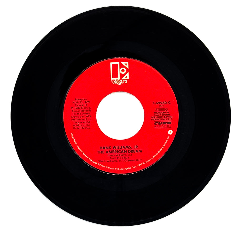 Hank Williams, Jr. : THE AMERICAN DREAM/ IF HEAVEN AIN'T A LOT LIKE DIXIE