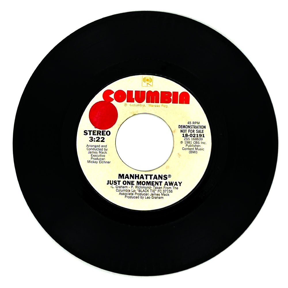 Manhattans : JUST ONE MOMENT AWAY/ JUST ONE MOMENT AWAY
