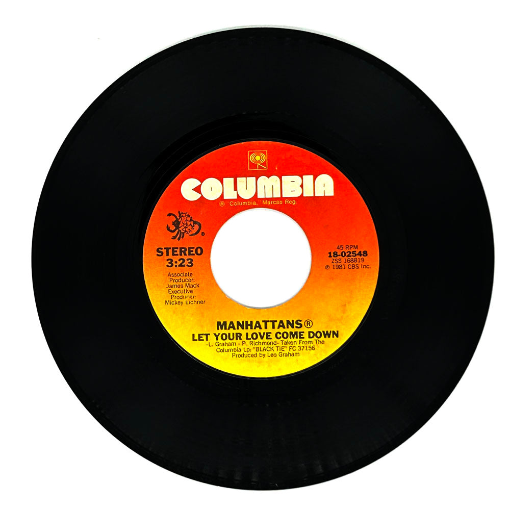 Manhattans : LET YOUR LOVE COME DOWN/ I WANTA THANK YOU