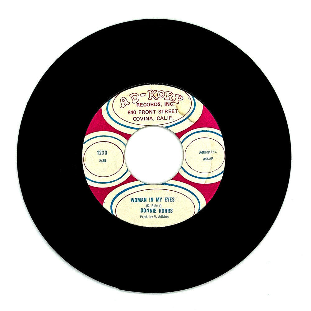 Donnie Rohrs : WOMAN IN MY EYES/ MONEY