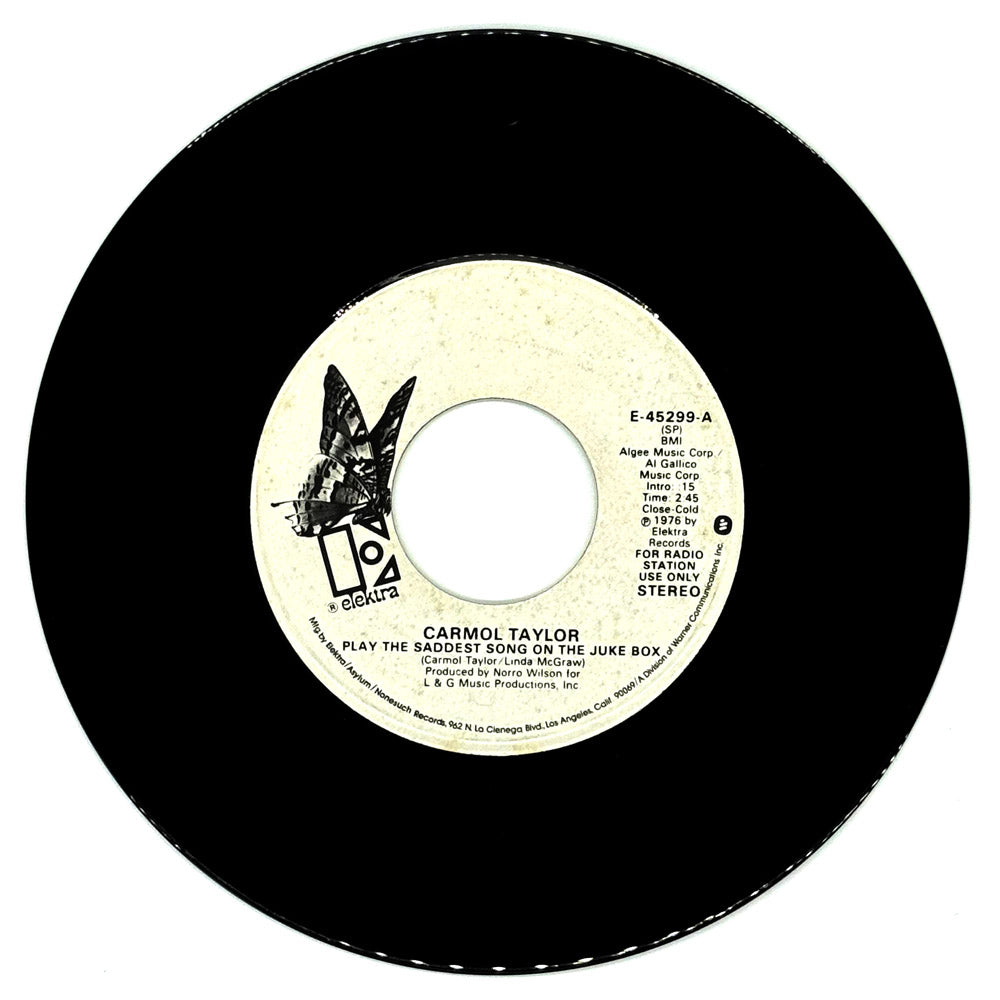 Carmol Taylor : PLAY THE SADDEST SONG ON THE JUKE BOX/ I'D LIKE TO SLEEP (TIL I GET OVER YOU)