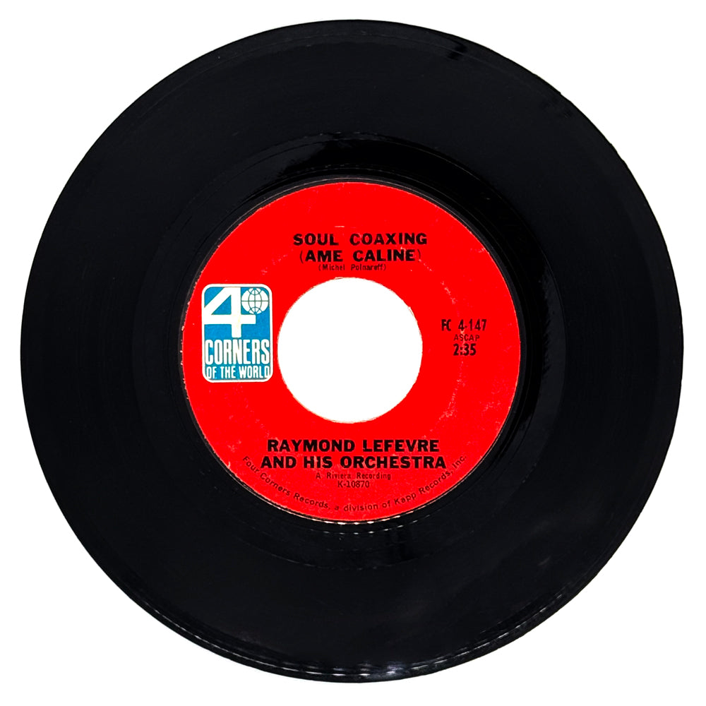 Raymond Lefevre And His Orchestra : SOUL COAXING (AME CALINE)/ IF I WERE A CARPENTER
