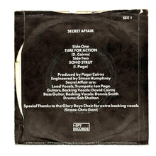 Load image into Gallery viewer, Secret Affair : TIME FOR ACTION/ SOHO STRUT
