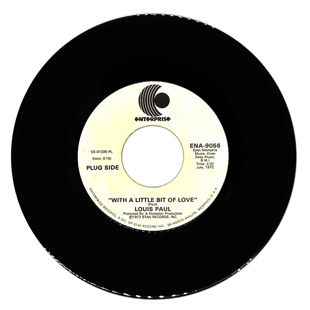 Louis Paul : WITH A LITTLE BIT OF LOVE/ GOTTA GET AWAY