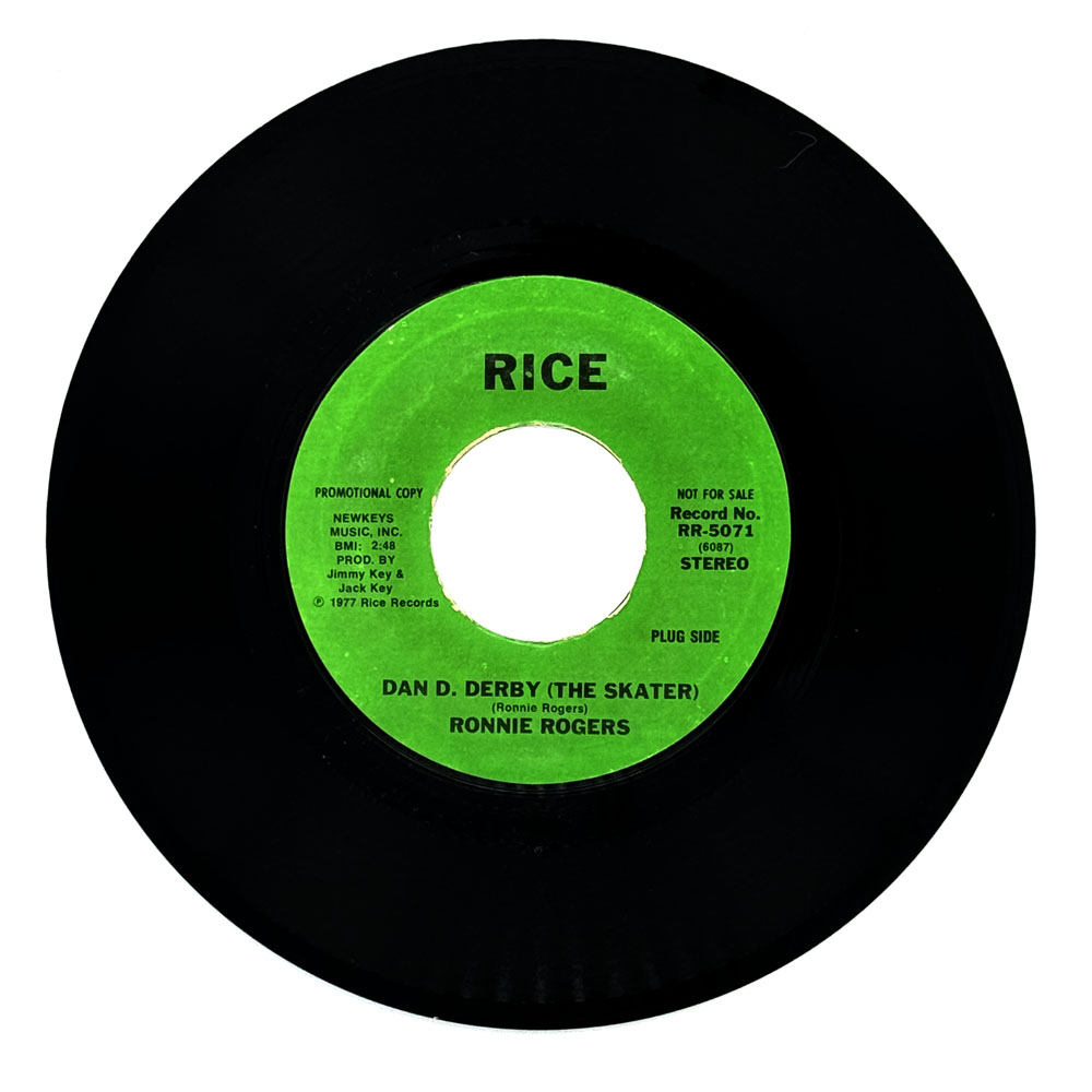 Ronnie Rogers : DAN D. DERBY (THE SKATER)/ FOOL ON THE STOOL