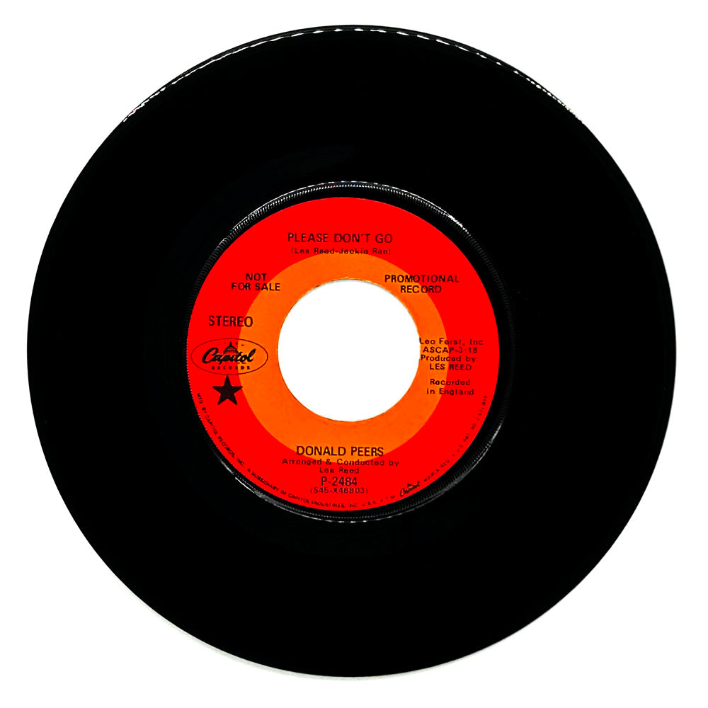 Donald Peers : PLEASE DON'T GO/ I'VE LOST MY LOVE