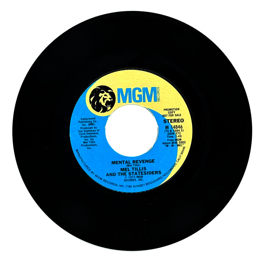 Mel Tillis And The Statesiders : MENTAL REVENGE/ MENTAL REVENGE