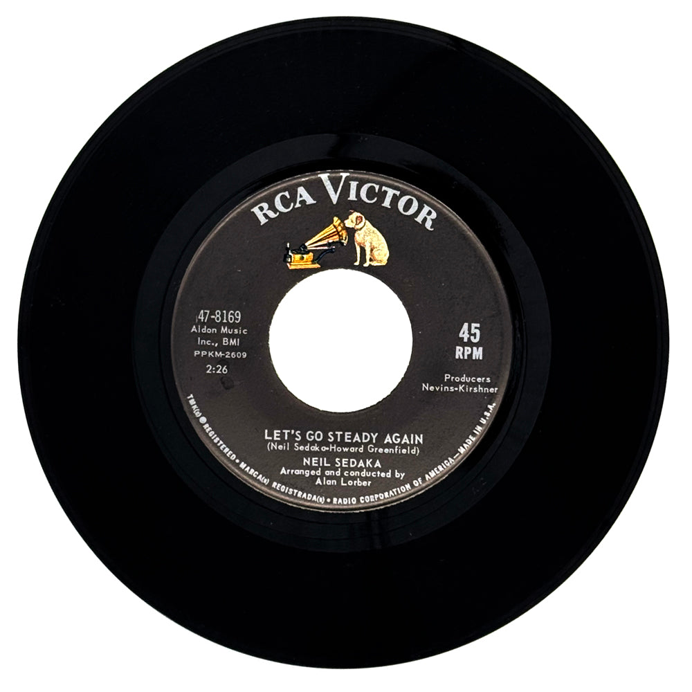 Neil Sedaka : LET'S GO STEADY AGAIN/ WAITING FOR NEVER