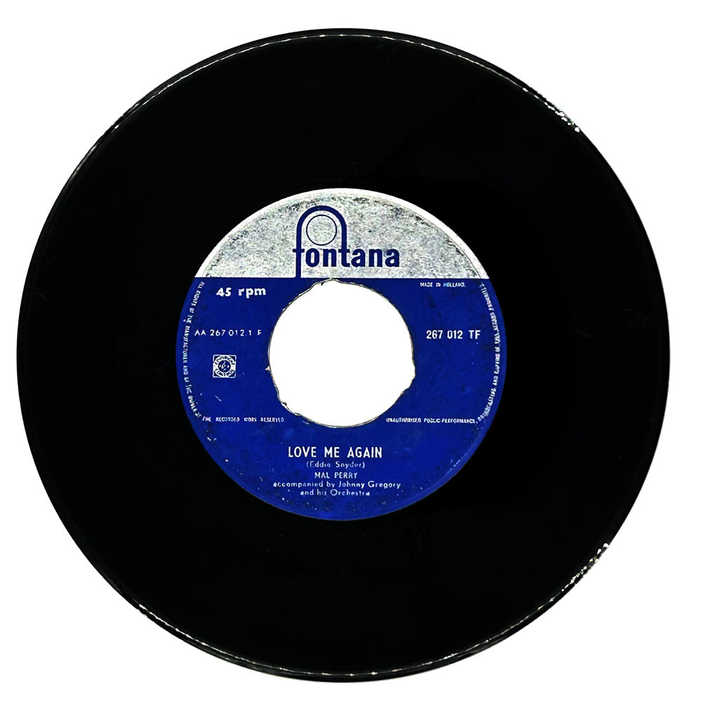 Mal Perry : LOVE ME AGAIN/ LOLLIPOP