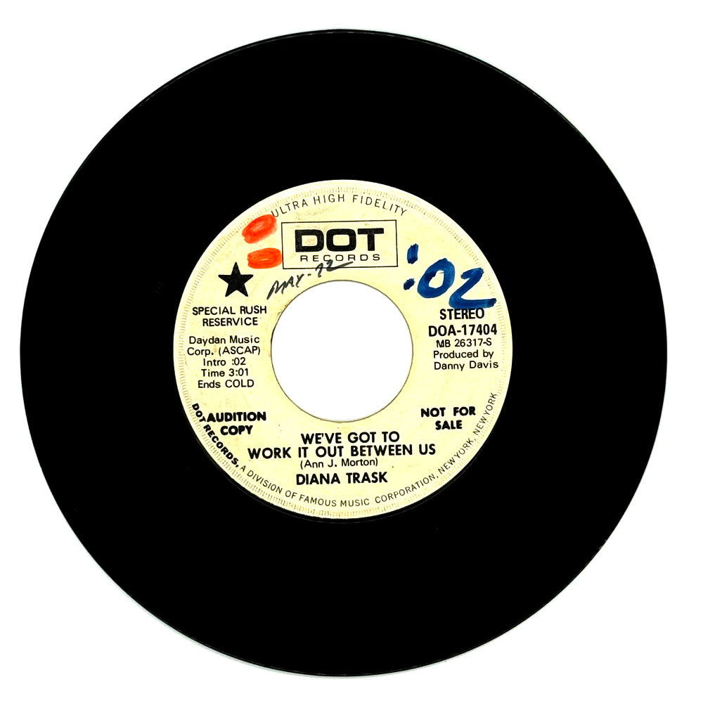 Diana Trask : WE'VE GOT TO WORK IT OUT BETWEEN US/ I KEEP IT HID
