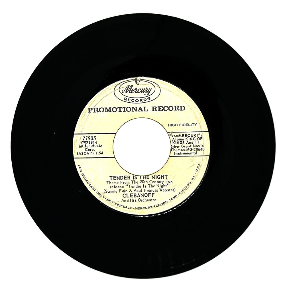 Clebanoff And His Orchestra : TENDER IS THE NIGHT/ MARIA