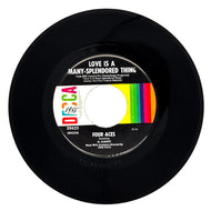 Four Aces feat. Al Alberts : LOVE IS A MANY SPLENDORED THING/ SHINE ON HARVEST MOON