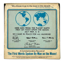 Load image into Gallery viewer, • Hugh Downs : FIRST MAN ON THE MOON JULY, 1969
