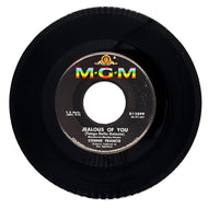 Connie Francis : JEALOUS OF YOU (TANGO DELLA GELOSIA)/ EVERYBODY'S SOMEBODY'S FOOL