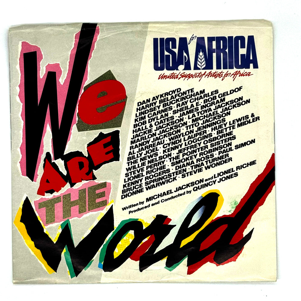 USA for Africa : WE ARE THE WORLD/ Quincy Jones : GRACE