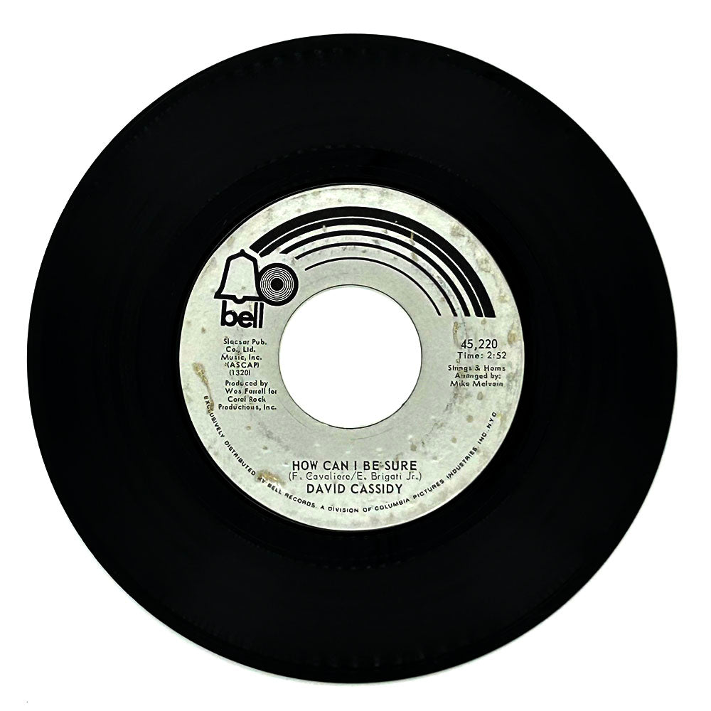 David Cassidy : HOW CAN I BE SURE/ RICKY'S TUNE