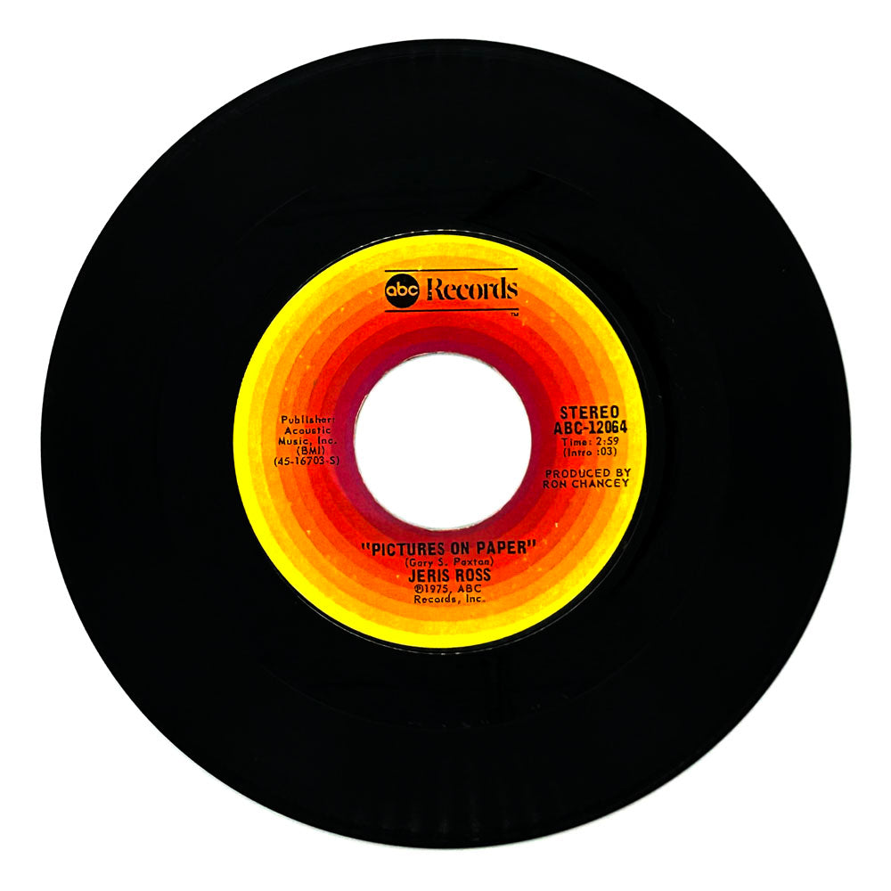 Jeris Ross : PICTURES ON PAPER/ WON'T YOU MEET ME AT THE CHURCH