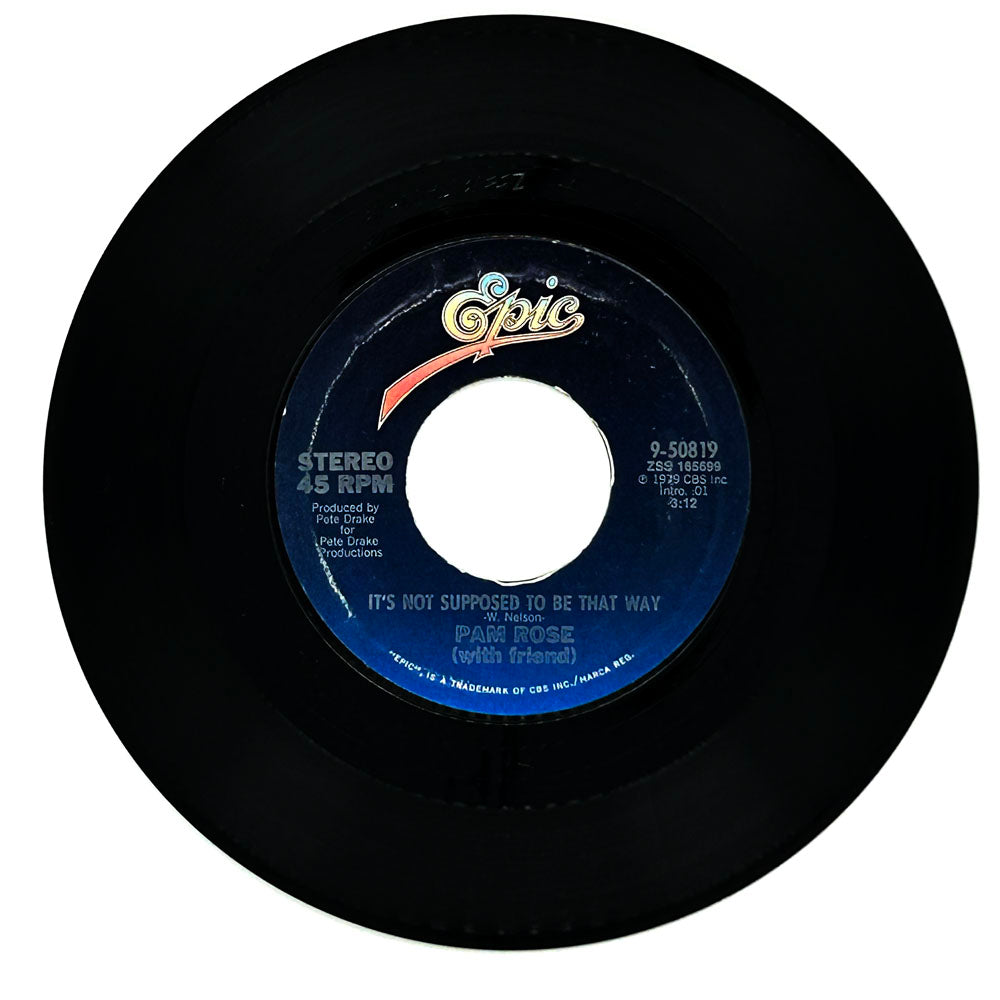 Pam Rose (with friend) : IT'S NOT SUPPOSED TO BE THAT WAY/ WE'RE GONNA TRY IT TONIGHT