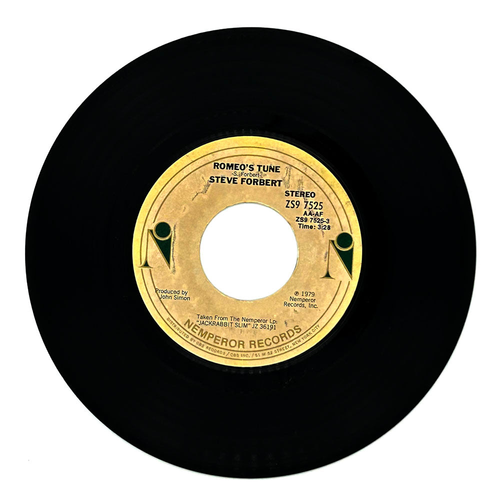 Steve Forbert : ROMEO'S TUNE/ MAKE IT ALL SO REAL