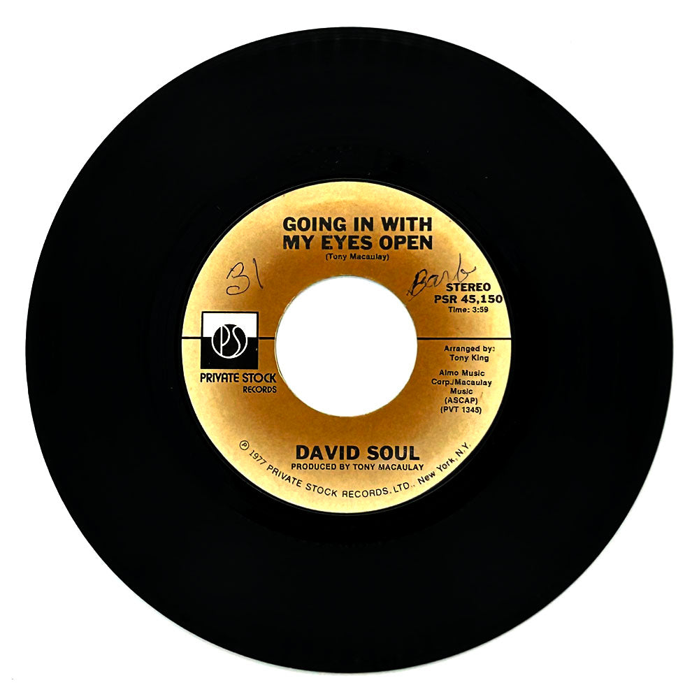 David Soul : GOING IN WITH MY EYES OPEN/ TOPANGA