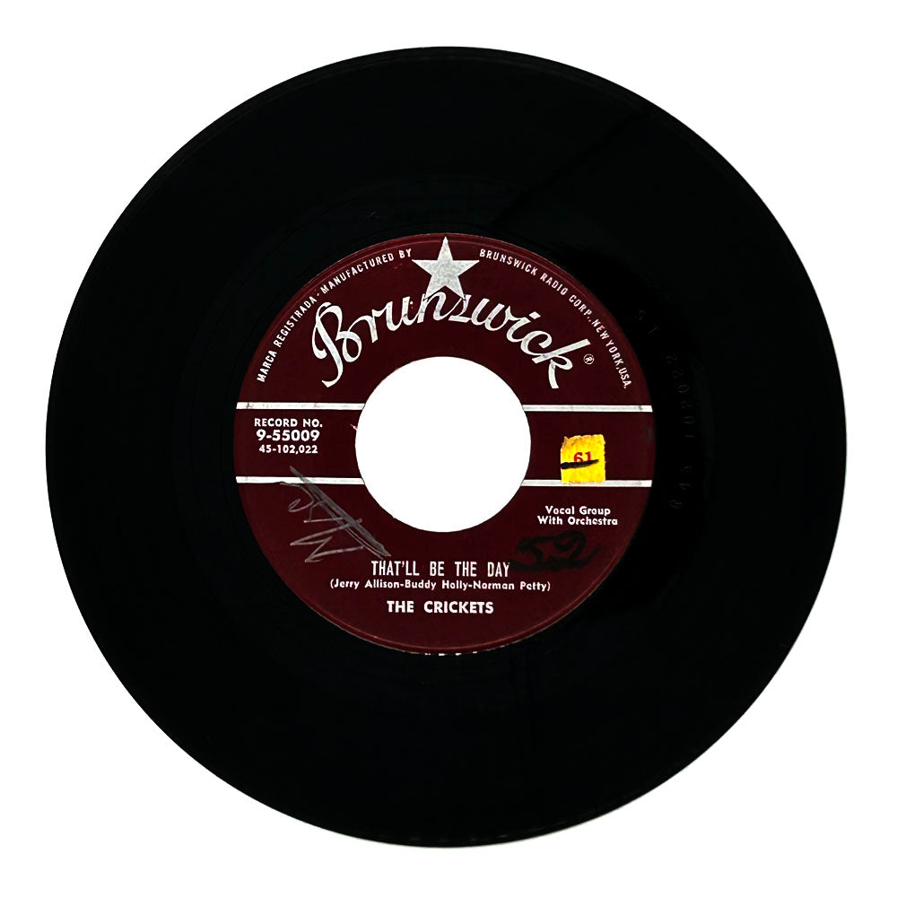 Crickets, The : THAT'LL BE THE DAY/ I'M LOOKIN' FOR SOMEONE TO LOVE