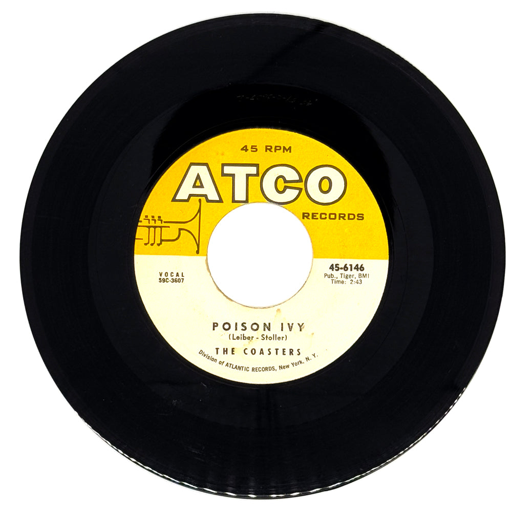 Coasters, The : POISON IVY/ I'M A HOG FOR YOU