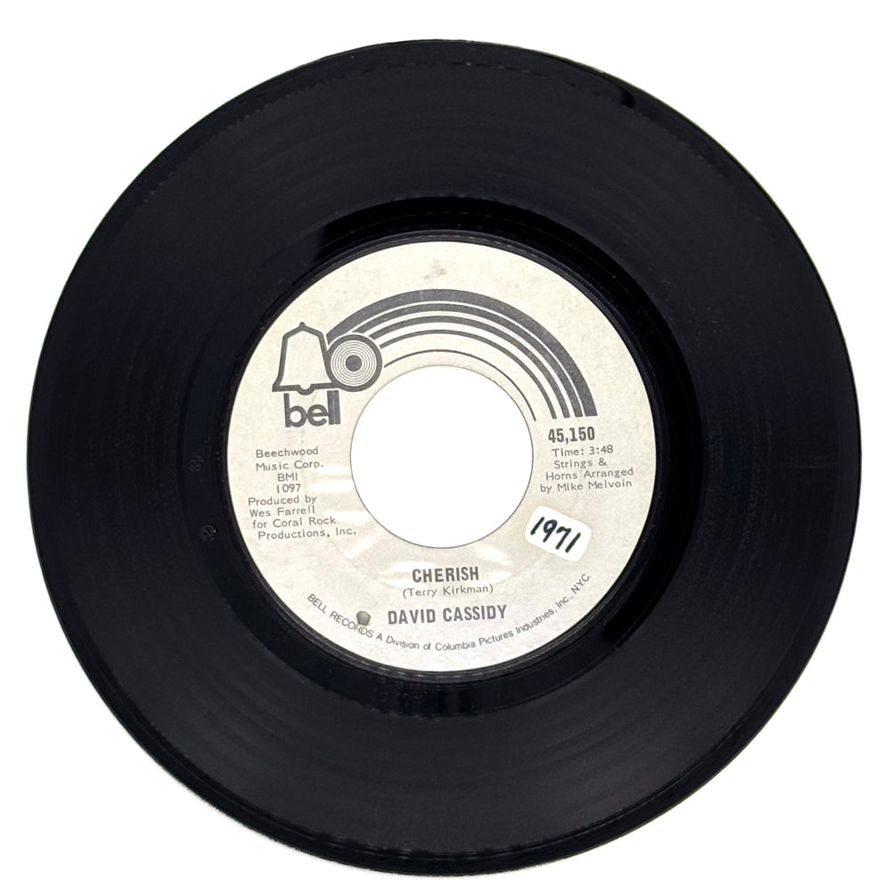 David Cassidy : CHERISH/ ALL I WANNA DO IS TOUCH YOU