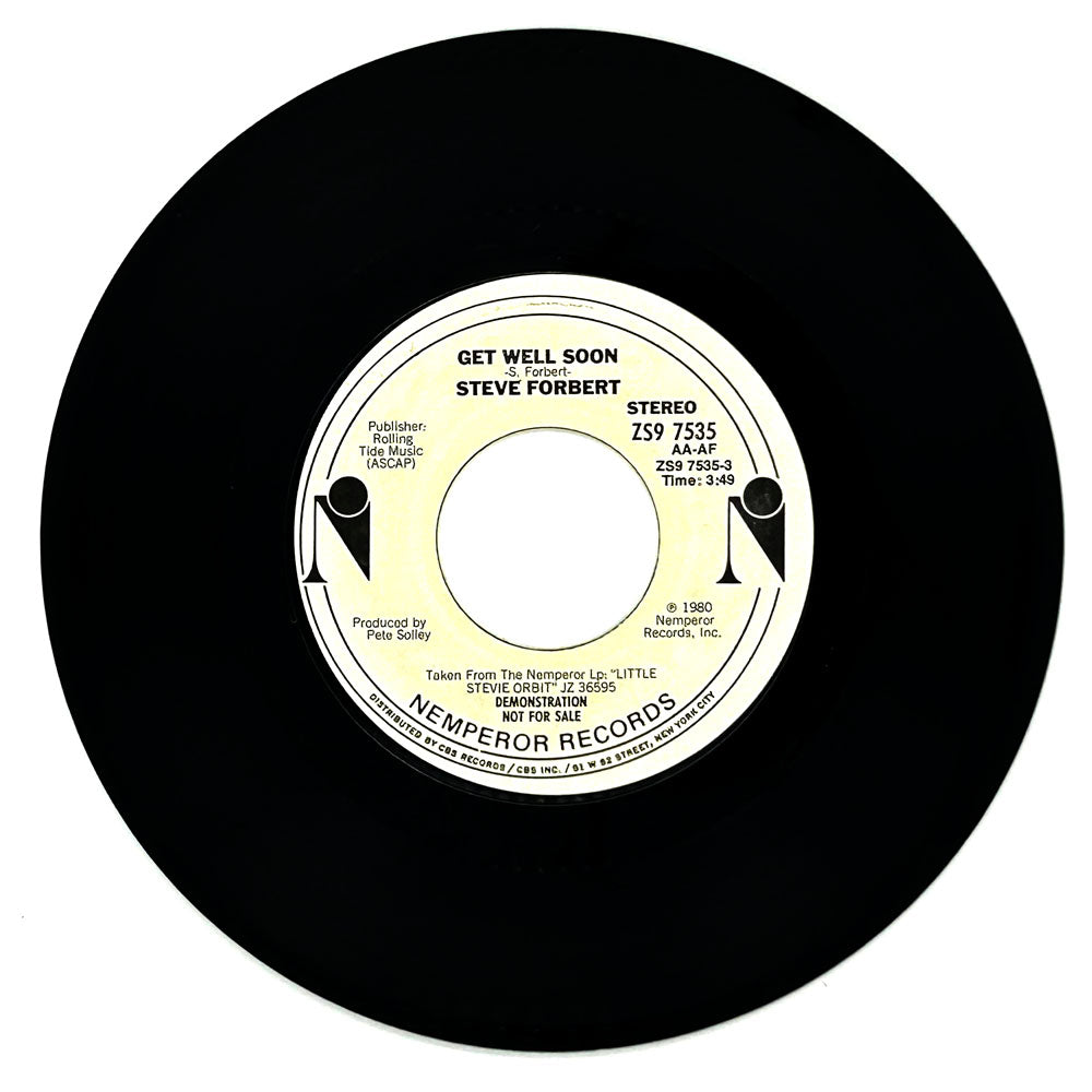 Steve Forbert : GET WELL SOON/ GET WELL SOON