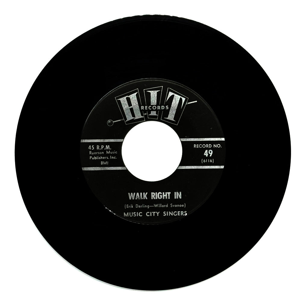 Music City Singers : WALK RIGHT IN/ Jackie Ott : FROM A JACK TO A KING