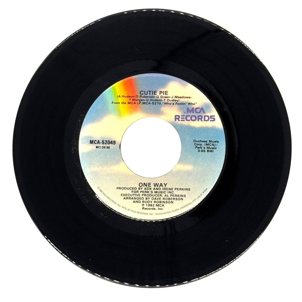 One Way : CUTIE PIE/ GIVE ME ONE MORE CHANCE