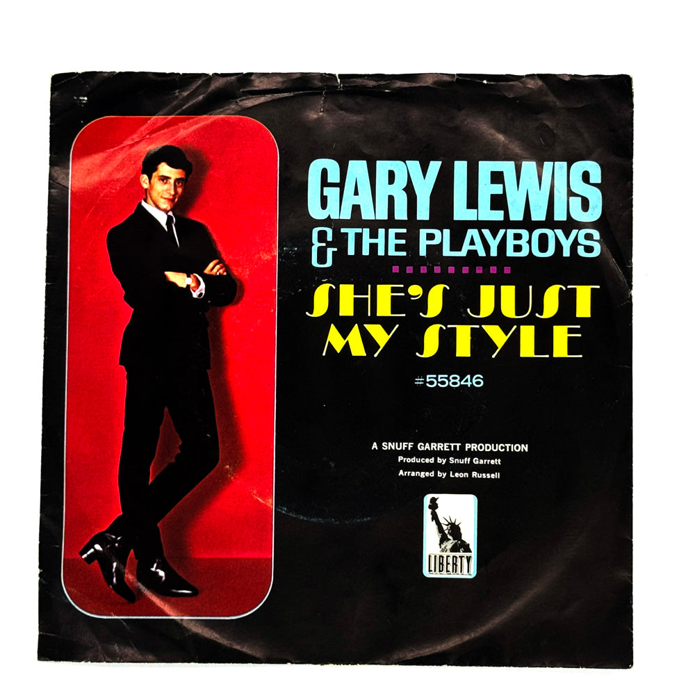 Gary Lewis And The Playboys : SHE'S JUST MY STYLE/ I WON'T MAKE THAT MISTAKE AGAIN