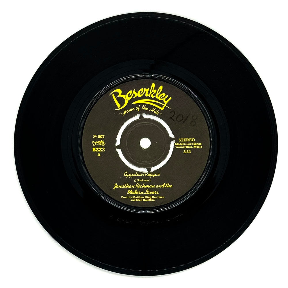 Jonathan Richman And The Modern lovers : EGYPTIAN REGGAE/ ROLLER COASTER BY THE SEA
