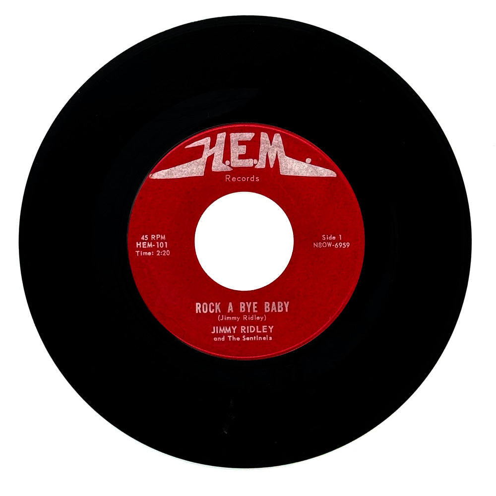 Jimmy Ridley and The Sentinels : ROCK A BYE BABY/ DARLING