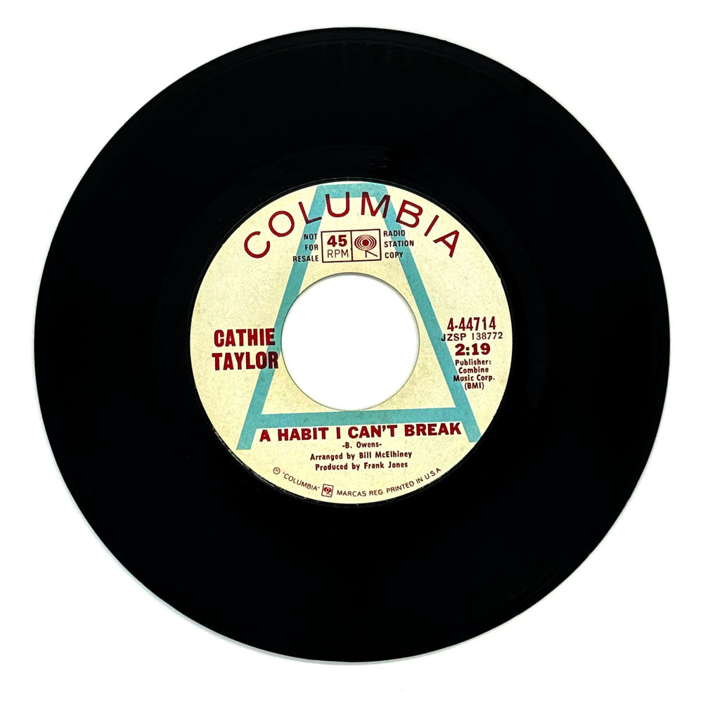 Cathie Taylor : A HABIT I CAN'T BREAK/ IT'S A LONG DROP FROM A DREAM