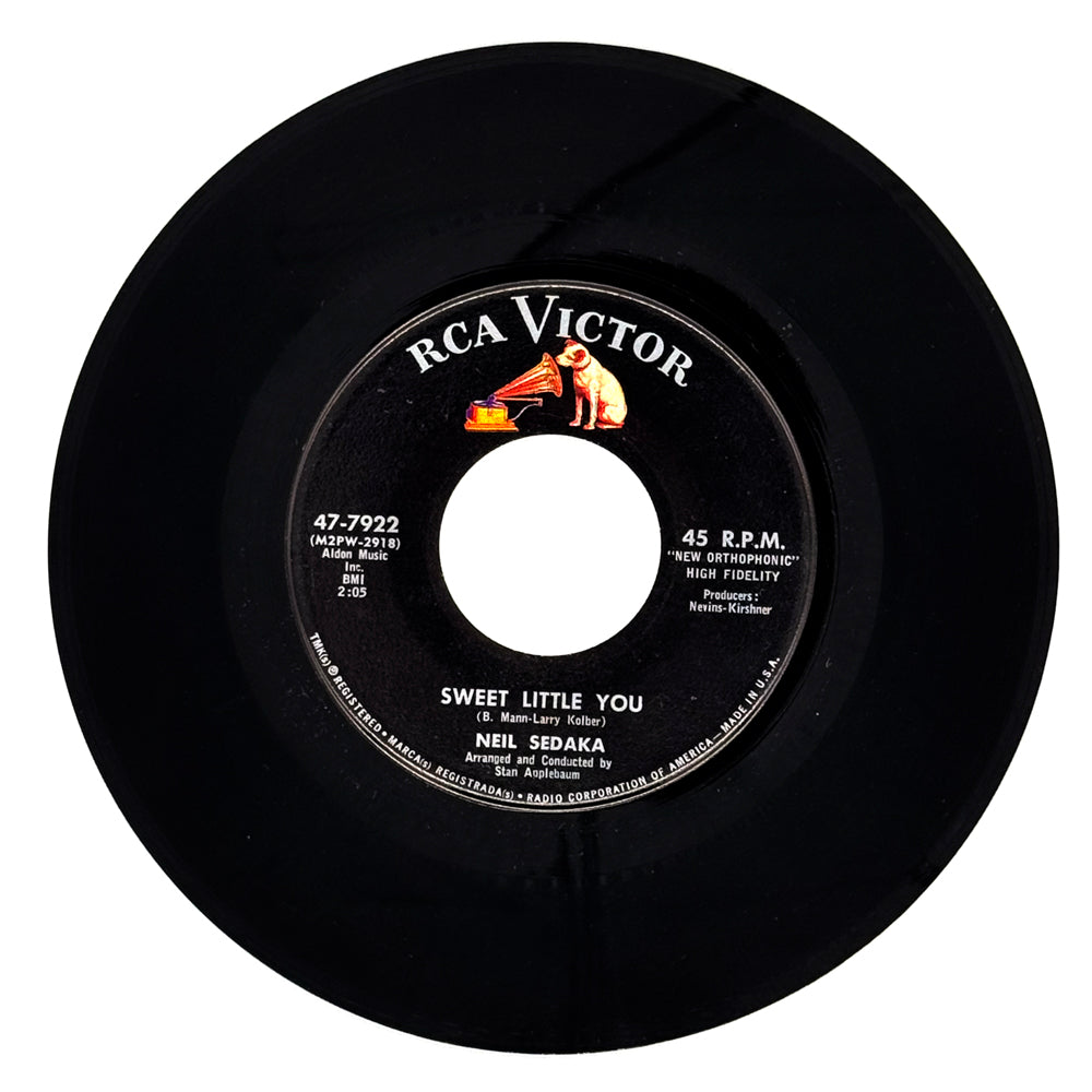 Neil Sedaka : SWEET LITTLE YOU/ I FOUND MY WORLD IN YOU