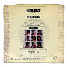 Load image into Gallery viewer, Midnight Star : HEADLINES (VOCAL)/ HEADLINES (INSTRUMENTAL/DUB MIC-PART I)
