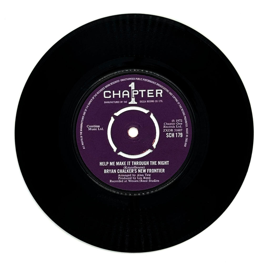Bryan Chalker's New Frontier : HELP ME MAKE IT THROUGH THE NIGHT/ THE ESKIMO SONG
