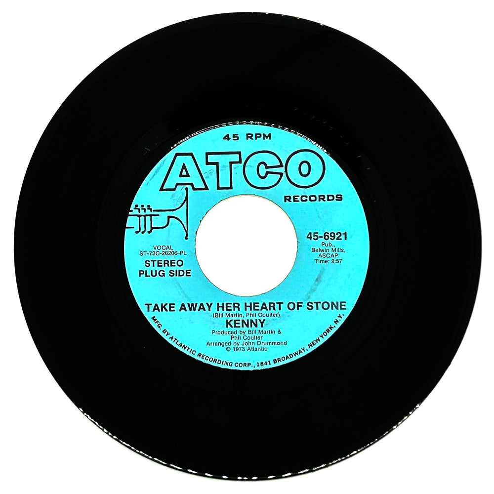 Kenny : TAKE AWAY HER HEART OF STONE/ TAKE AWAY HER HEART OF STONE