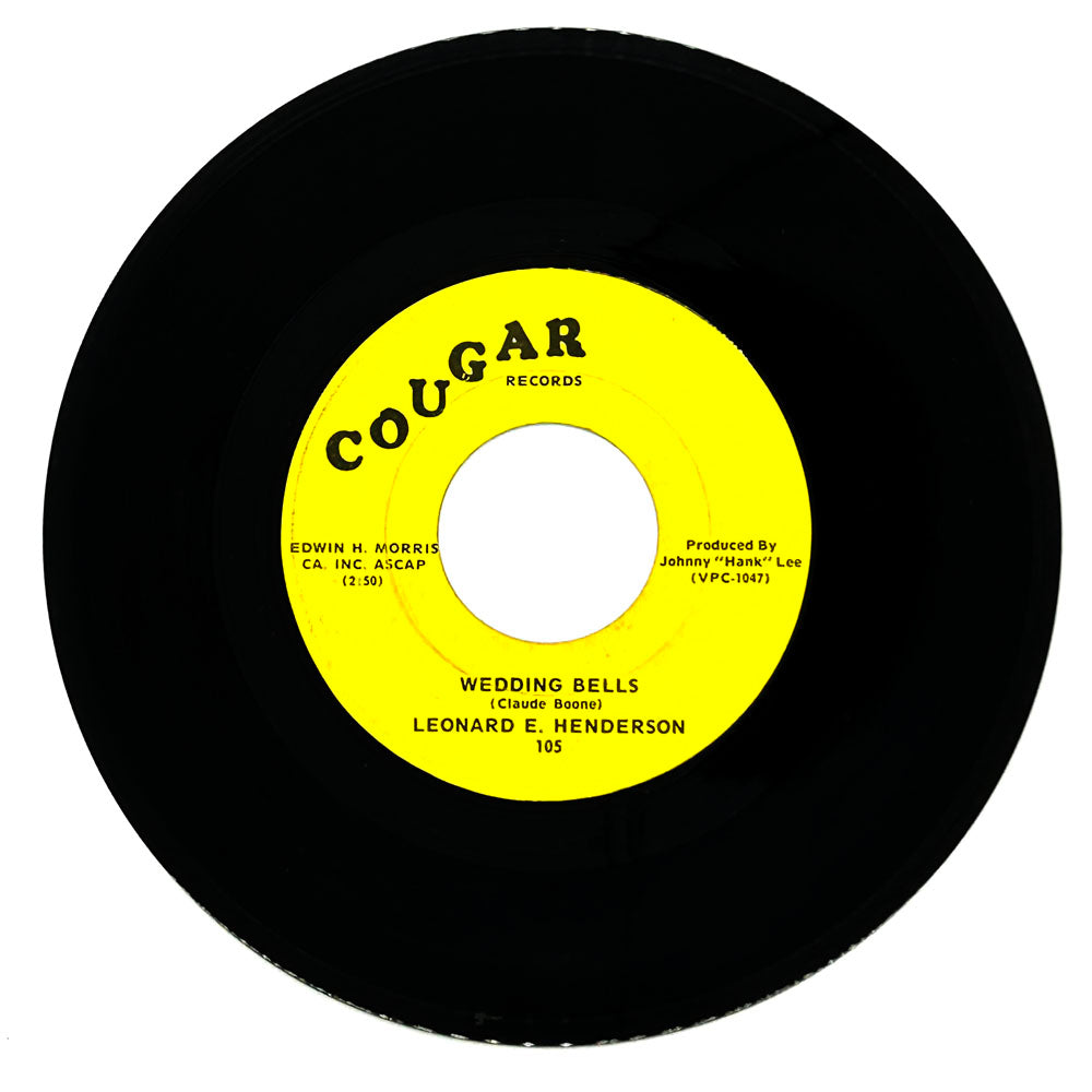Leonard E. Henderson : WEDDING BELLS/ BACK OF MY MIND