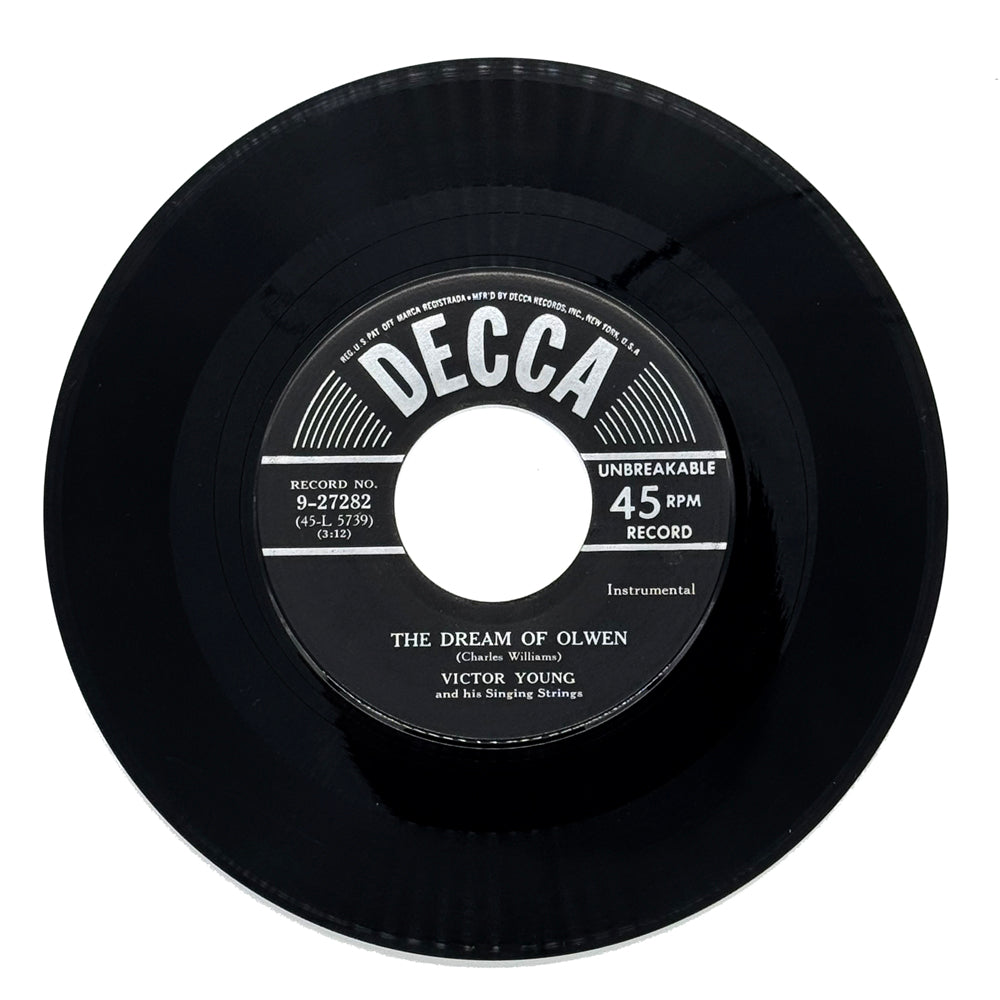 Victor Young and his Singing Strings : THE DREAM OF OLWEN/ THE ISLE OF INNESFREE