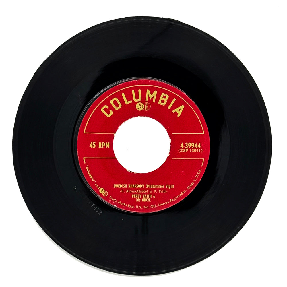 Percy Faith : SWEDISH RHAPSODY/ THE SONG FROM MOULIN ROUGE (WHERE IS YOUR HEART)