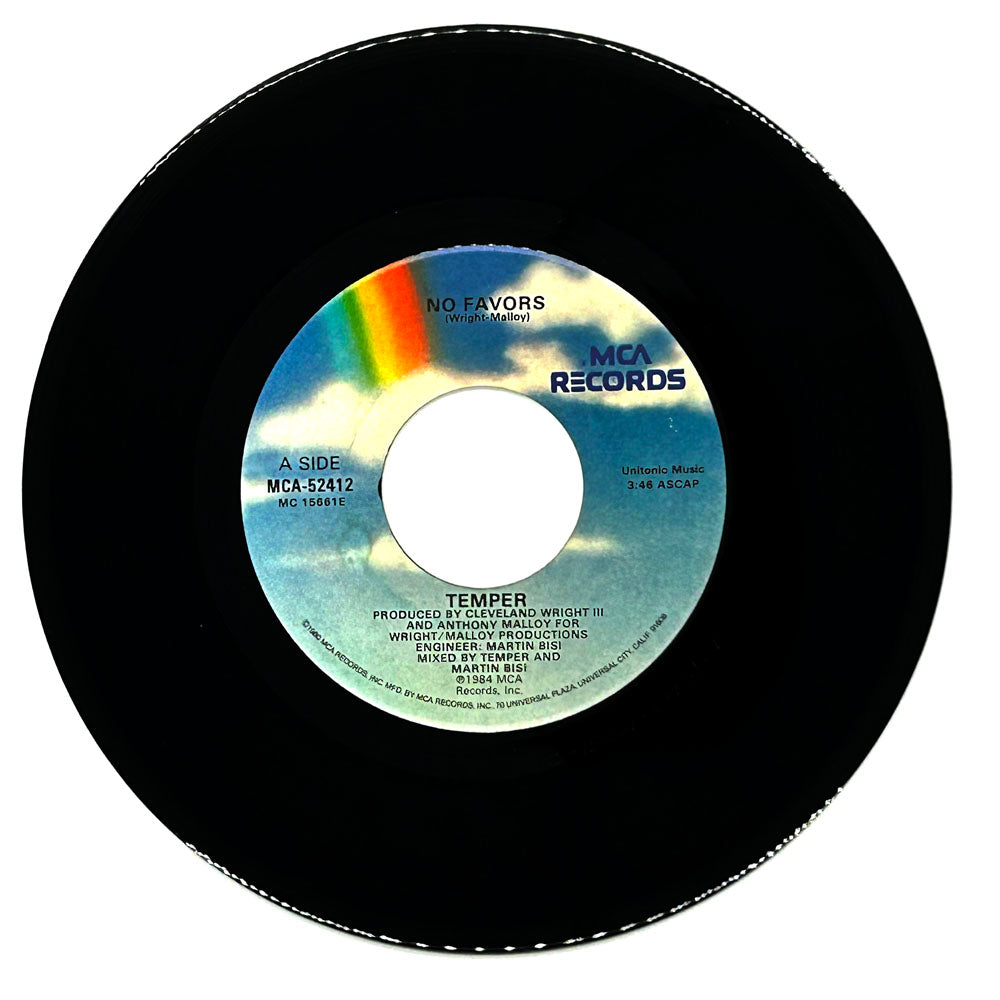 Temper : NO FAVORS/ NO FAVORS (DUB VERSION)