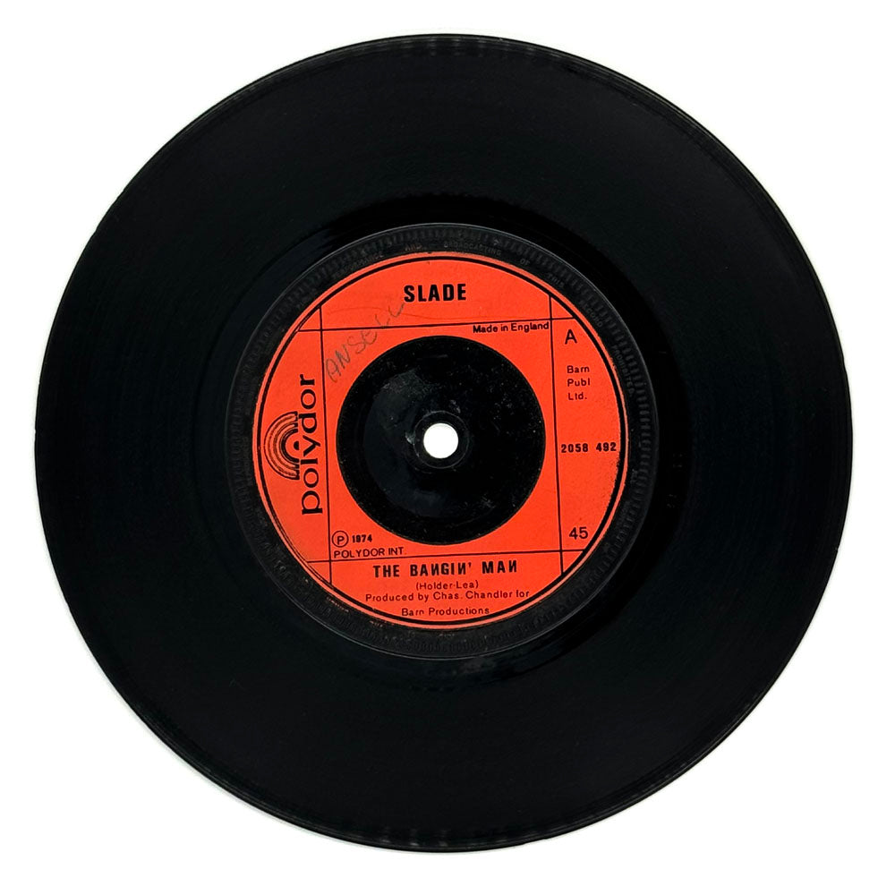 Slade : THE BANGIN' MAN/ SHE DID IT TO ME