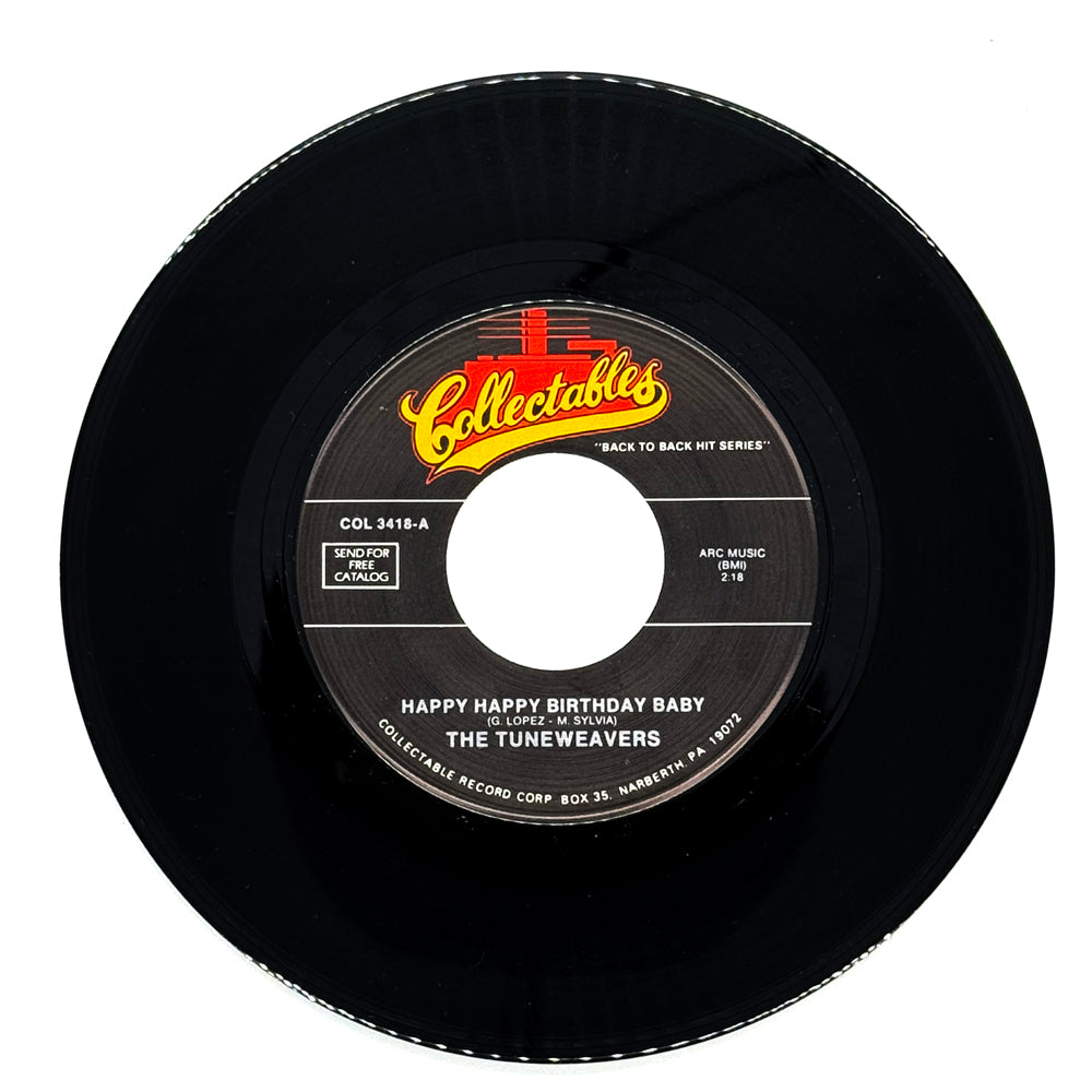 Tuneweavers, The : HAPPY HAPPY BIRTHDAY BABY/ The Miracles : BAD GIRL