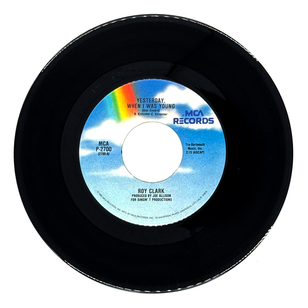 Roy Clark : YESTERDAY, WHEN I WAS YOUNG/ SEPTEMBER SONG
