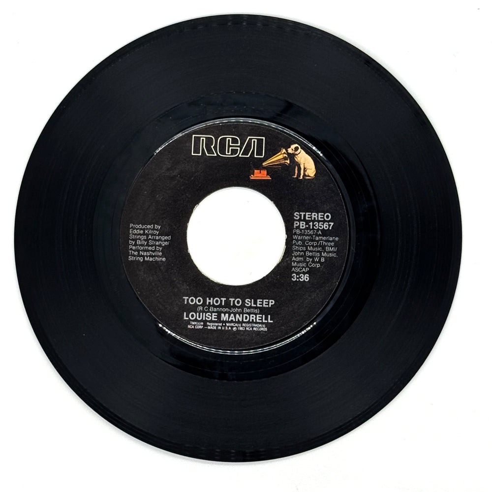 Louise Mandrell : TOO HOT TO SLEEP/ WE PUT ON QUITE A SHOW