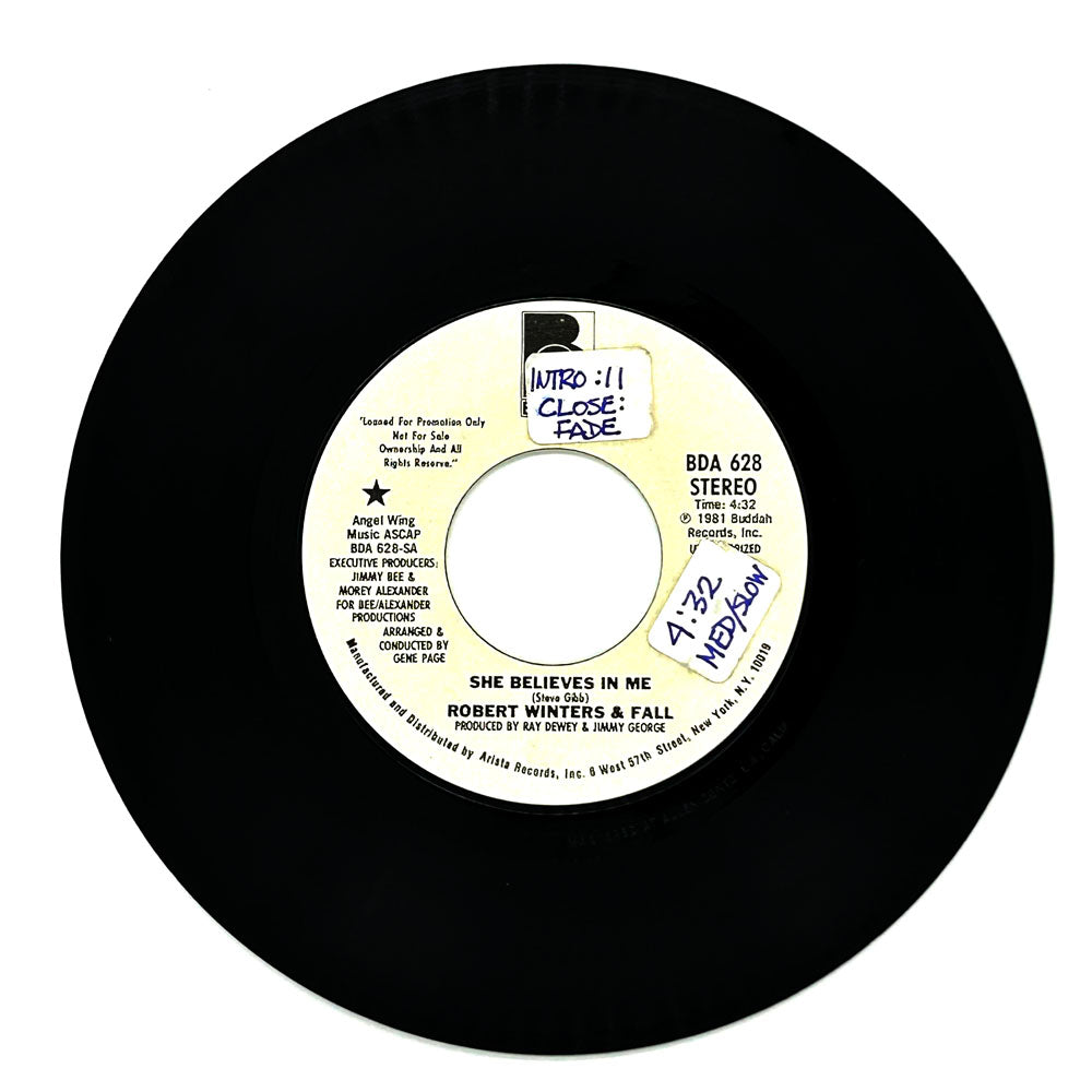 Robert Winters & Fall : SHE BELIEVES IN ME/ SHE BELIEVES IN ME