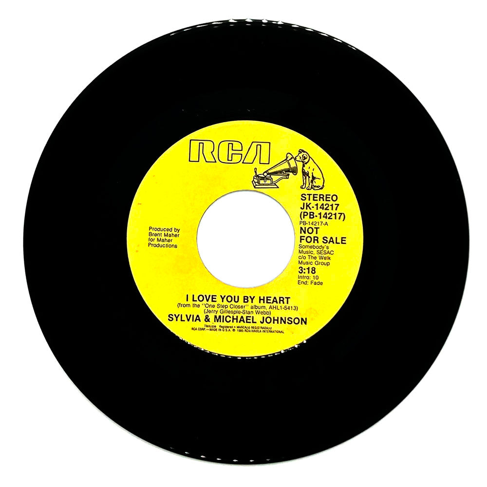 Sylvia & Michael Johnson : I LOVE YOU BY HEART/  I LOVE YOU BY HEART