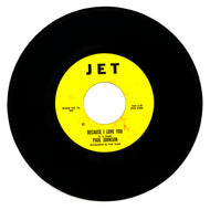 Paul Johnson : BECAUSE I LOVE YOU/ LIKE AN ECHO